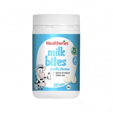 Healtheries 贺寿利 高钙干吃牛奶片/咬咬片 香草味 50粒 Healtheries 贺寿利 高钙干吃牛奶片/咬咬片 香草味 50粒
